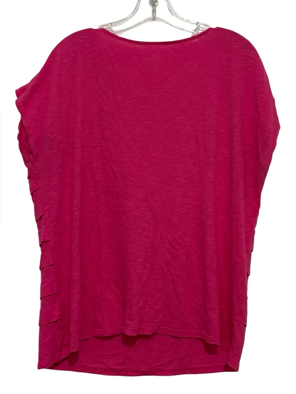 Liz Claiborne Women's Ruffle Layered Short Sleeve Top - Picture 2 of 4